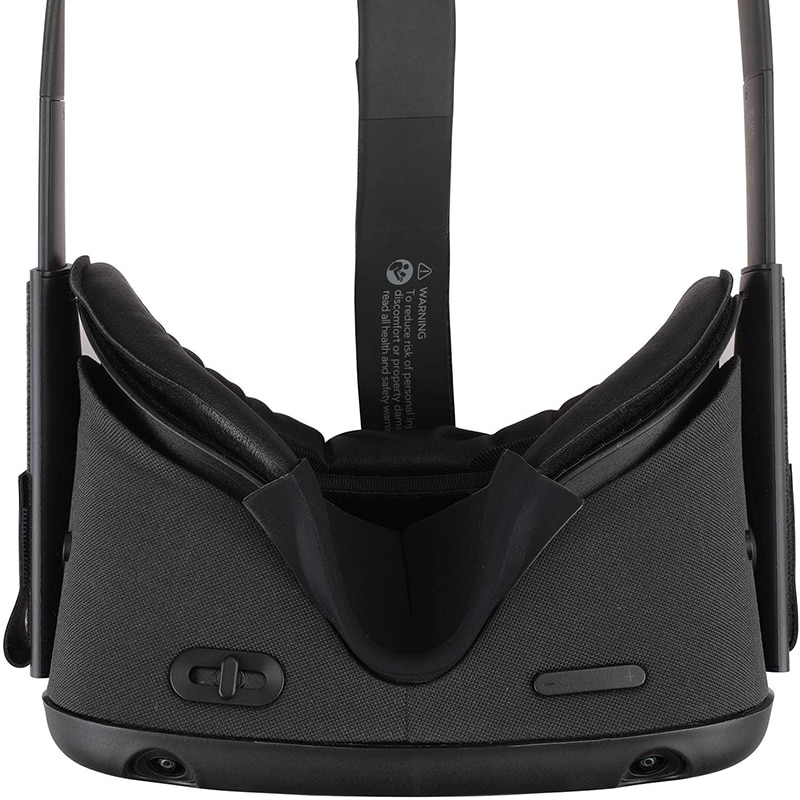 5In1 VR housse de protection + support d'interface faciale + couvercle d'objectif + peau + jeu de plaquettes nasales pour accessoires Oculus Quest VR