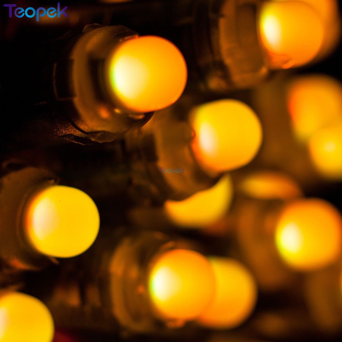 50 stuks 12mm WS2811 LED Pixel Module Digitale RGB Full Kleur String IP68 Waterdichte Led String Voor Reclame Letters teken DC5v