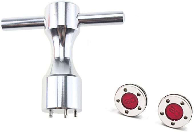 2Stck Golf Brauch rot Gewichte + Silber- Schlüssel Pro Titleist Scotty Cameron Putter: 20g