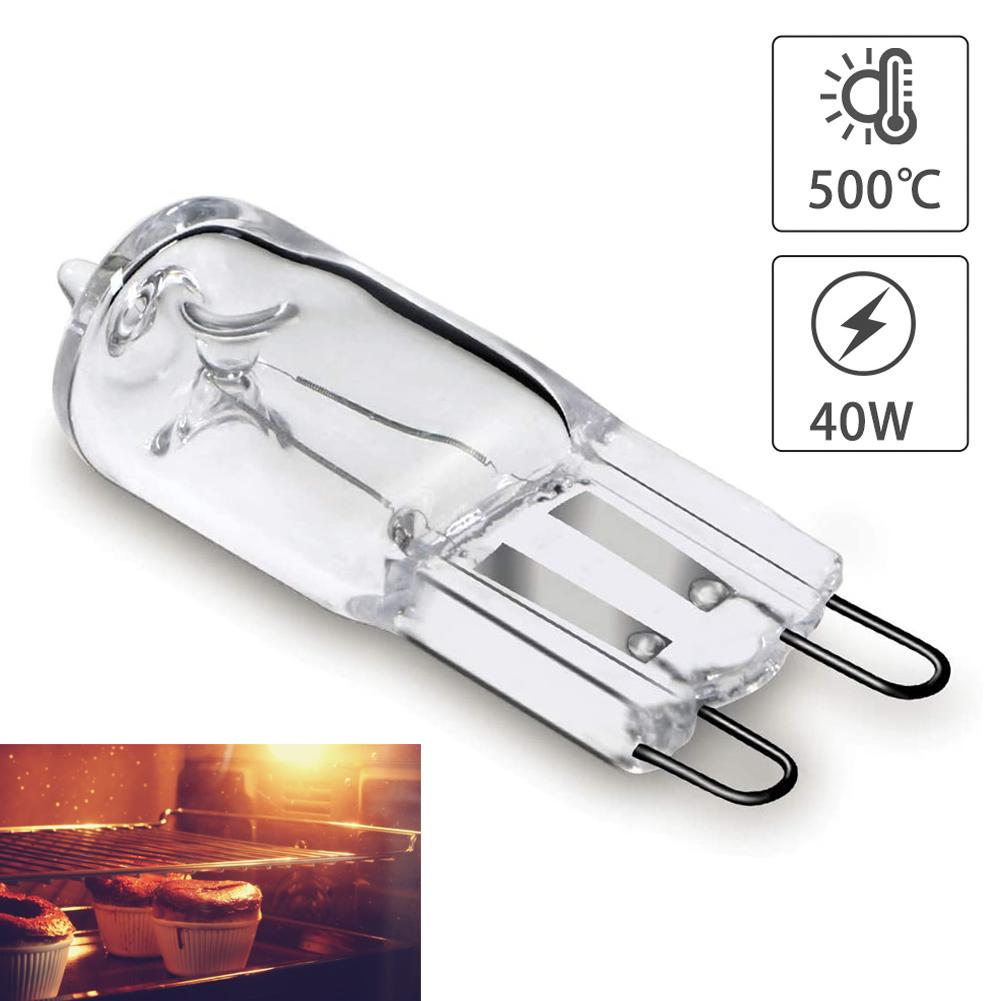 G9 40W 110V /220V Oven Light High Temperature Resistant Durable Halogen Bulb Lamp For Refrigerators Ovens Fans