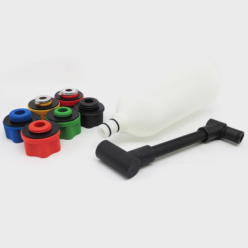 -8pcs Oil Funnel Filling Kit With 6 Adapters Automotive Tool For Car Truck