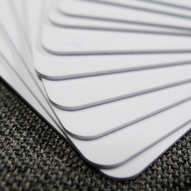 100 pvc plastkort plast visitkort stämpling dubbelsidig utskrift plastkort plast medlemskort