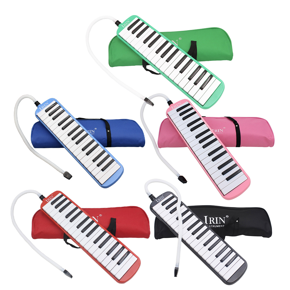 32 pianotangenter melodica musikpedagogiskt instrument för nybörjare barn barn med bärväska