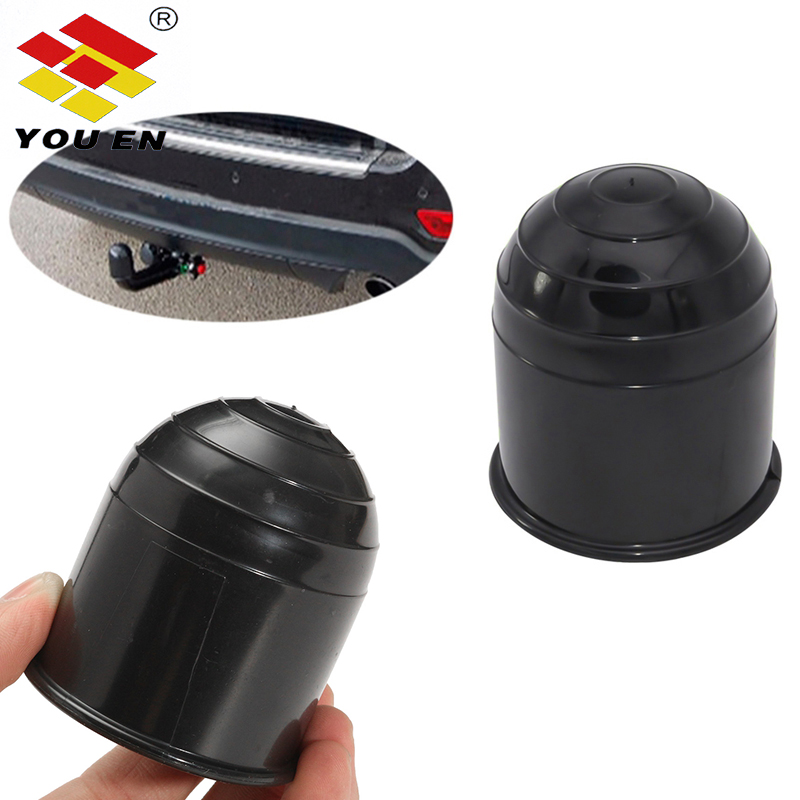 YOUEN-cubierta de bola de remolque Universal para coche, 50MM, tapa de remolque, enganche, remolque, caravana, protección, accesorios