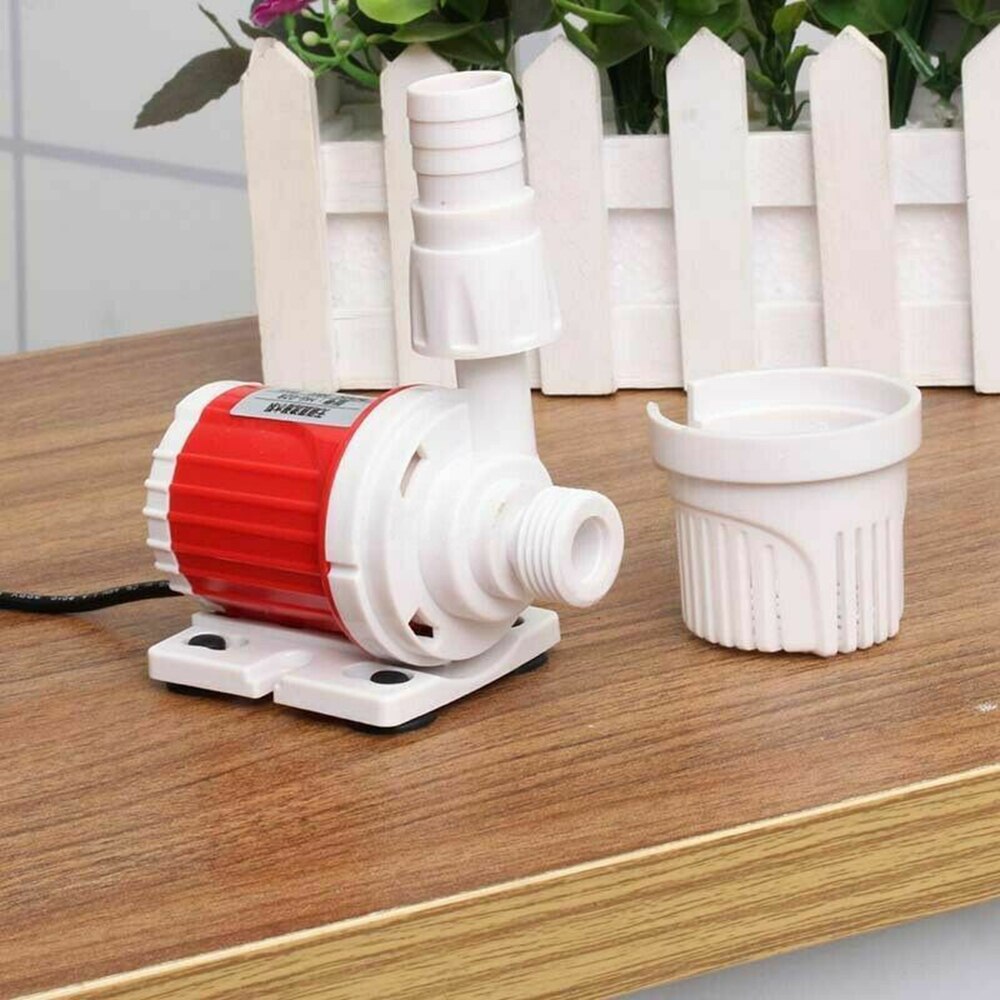 12V 20W Solar Submersible Water Pump Fountain Pump Garden Pond Pool 1100L/H Pump Filter Fish Pond Aquarium Water Pump Tank Foun