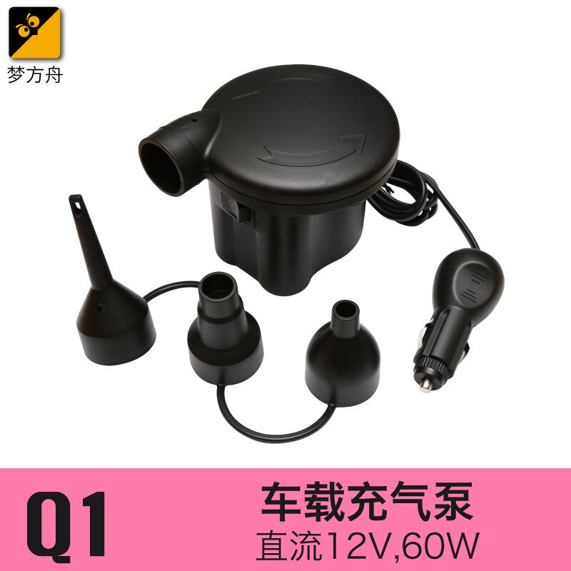 Car Travel Bed Inflatable Rest Bed Camping Air Mattress Self Driving Air Matt Inflatable Sleeping Car Pad For Suv Repose Cushion: air pump