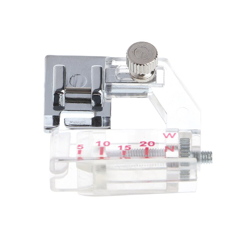 Snap-on Regolabile Bias Binding Binder Presser Piede Per Uso Domestico Macchina Da Cucire