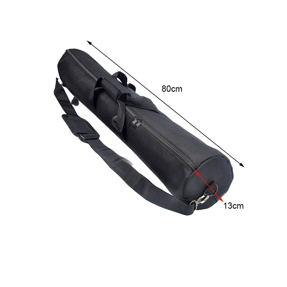 Trípode de tela Oxford impermeable para viaje, bolsa de almacenamiento portátil para micrófono, altavoces, soporte de iluminación, 60-120cm: plum