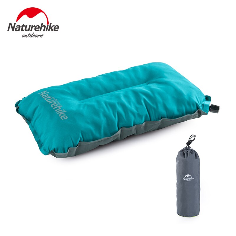 Naturehike Camping Kussen Lucht Kussen Ultralight Draagbare Opblaasbaar Kussen Hoofdsteun Kussen Vliegtuig Nekkussen Reizen Kussens
