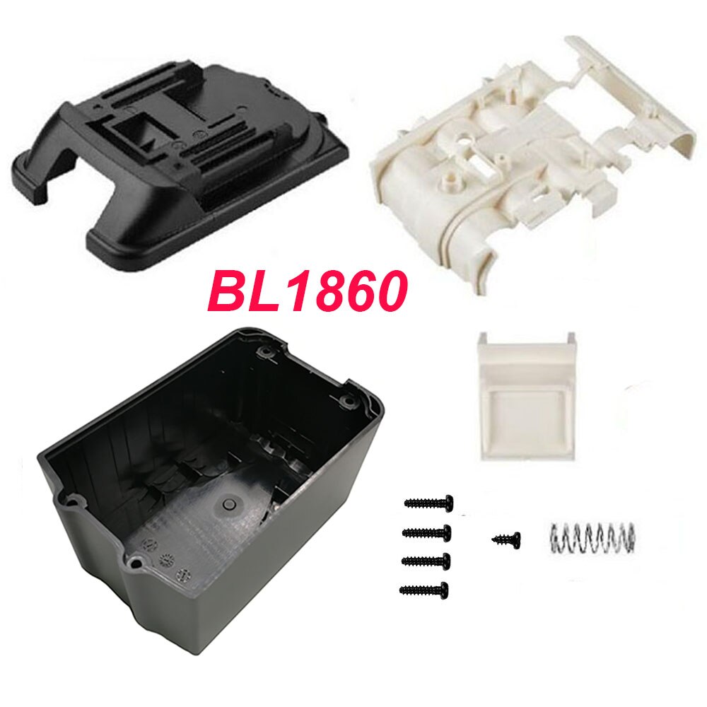 Dawupine BL1860 Custodia In Plastica Della Batteria Li-Ion PCB Bordo di Ricarica Circuito di Protezione Scatola del Caricatore Per MAKITA 18V BL1845 BL1890 Borsette: BOX