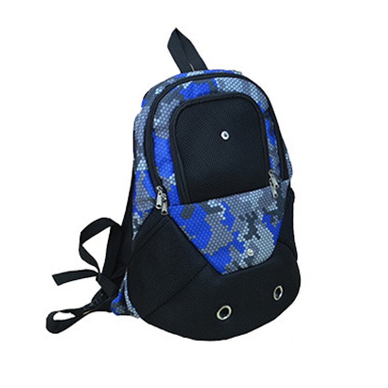 Tas Huisdier Teddy Out Draagbare Hond Zak Kat Zak Ademend Mesh Doek Krasbestendig Ontsluiting Huisdier Borst Rugzak: Blue