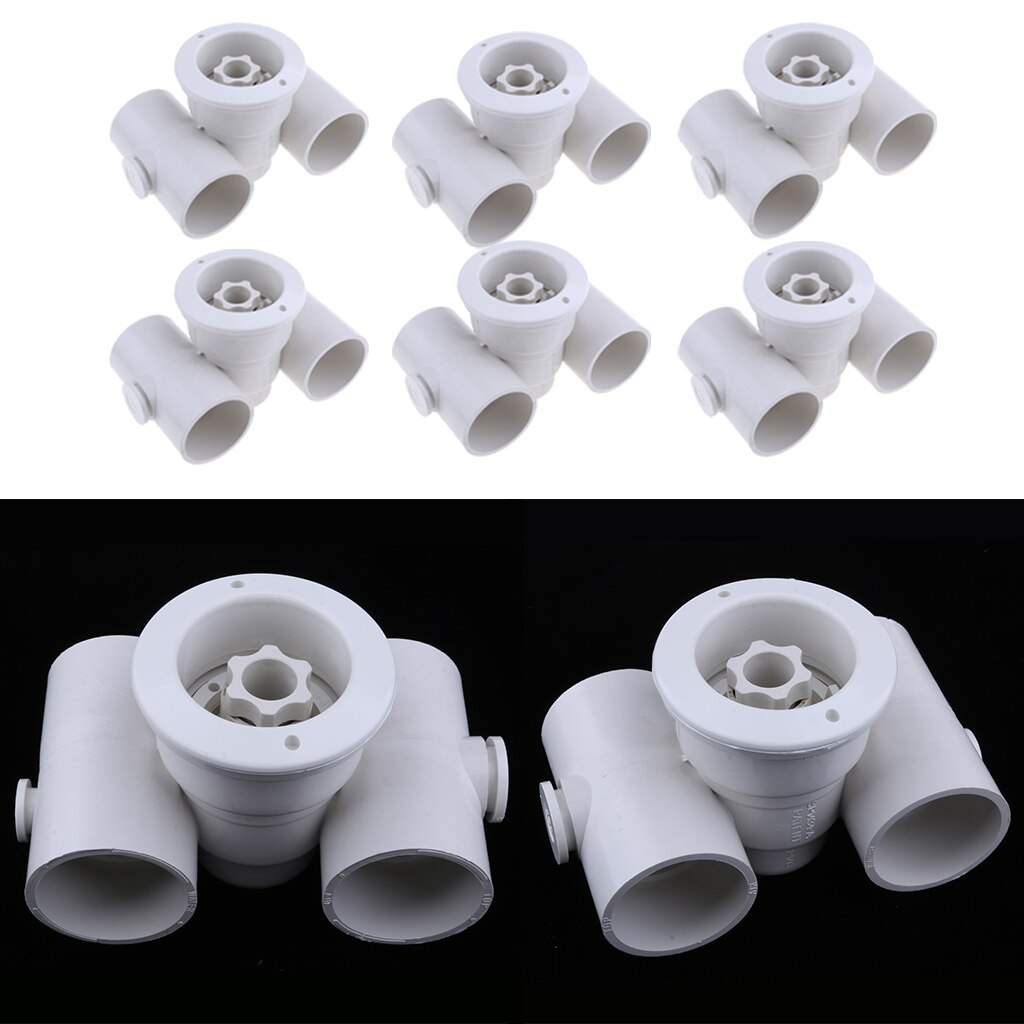 8 x Swimming Pool Massage Nozzle, High Temperature Resistant and Corrosion Resistant