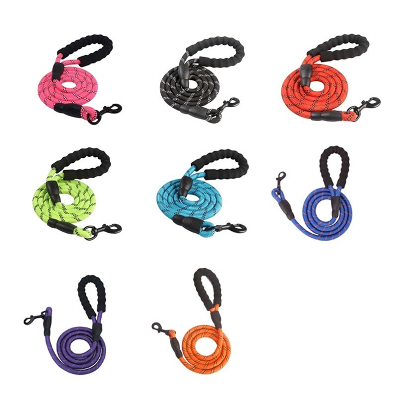 70Kg Pet Hondenlijn Rope Nylon Zinklegering Verstelbare Training Lead Pet Hondenlijn Strap Touw Tractie Hond harnas Kraag Lood