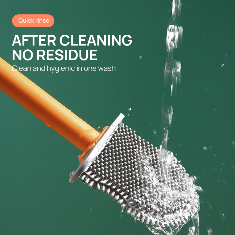 Guret Wolken Wc Borstel Sterke Waskracht Muur Gemonteerde Borstel Creatieve Mode Lekvrije Thuis Badkamer Accessoires