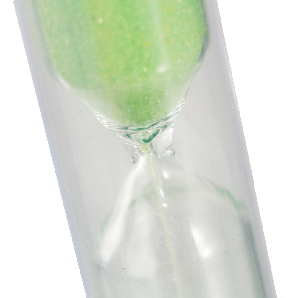 1 Pc 2 Minuten Zandloper Zandloper Zand Klok Timers Desktop Klok Creatieve Groen/Blauw 8.6X2.5 Cm