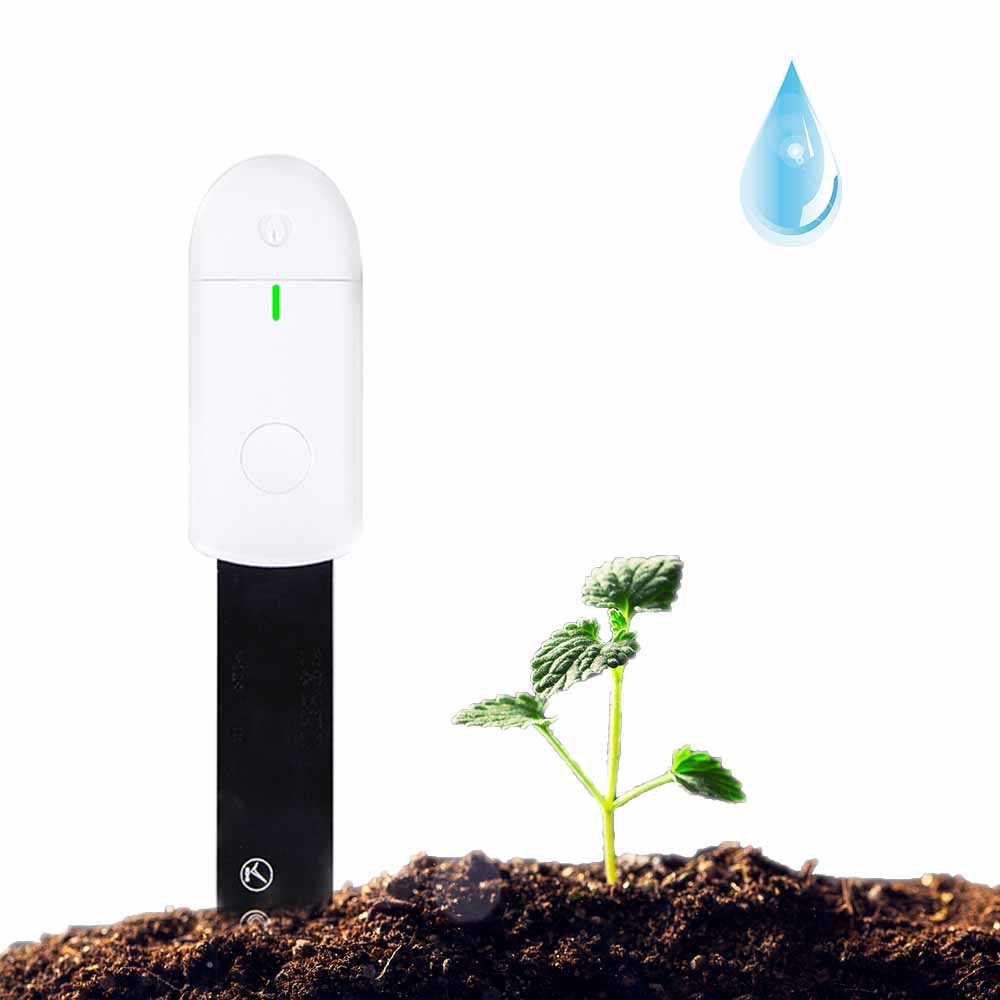 Soil Moisture Sensor Monitor Waterproof Compact Indicator Light Soil Hygrometer
