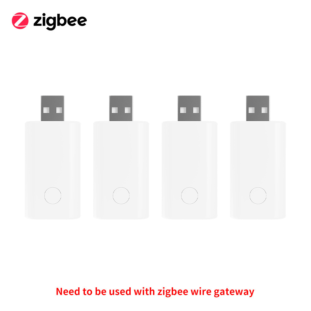 Wzmacniacz sygnału usb z bramką zigbee tuya, wymagany przez alexę/asystenta google, wzmacniacz zasięgu urządzenia: Pakiet 3