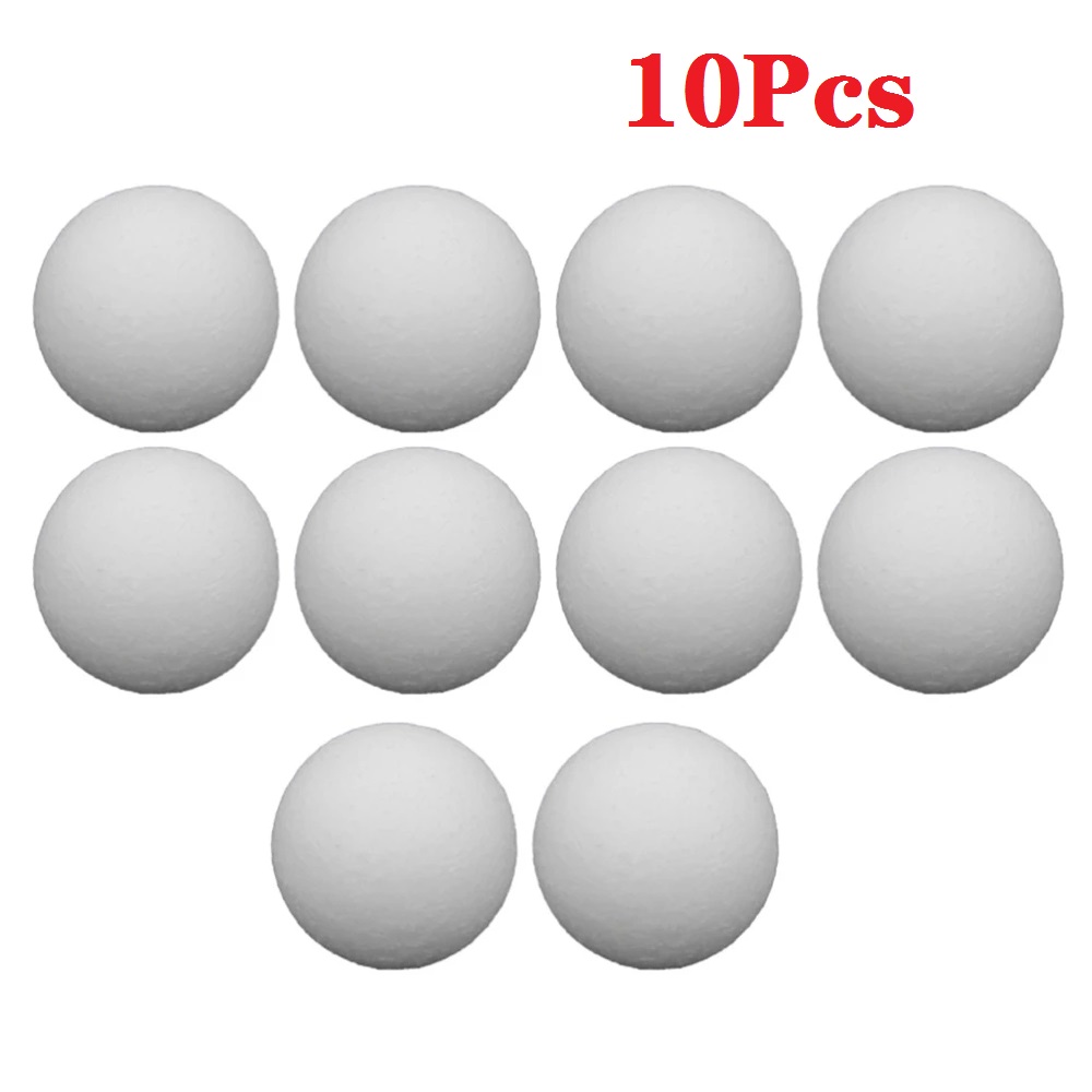 10 stücke 36mm Tabelle FußBall Foosballs Spiel Ersatz Offizielle Tabletop Spiel FußBall Bälle Weiß Mini Tisch FußBall FußBall Ball: Default Title