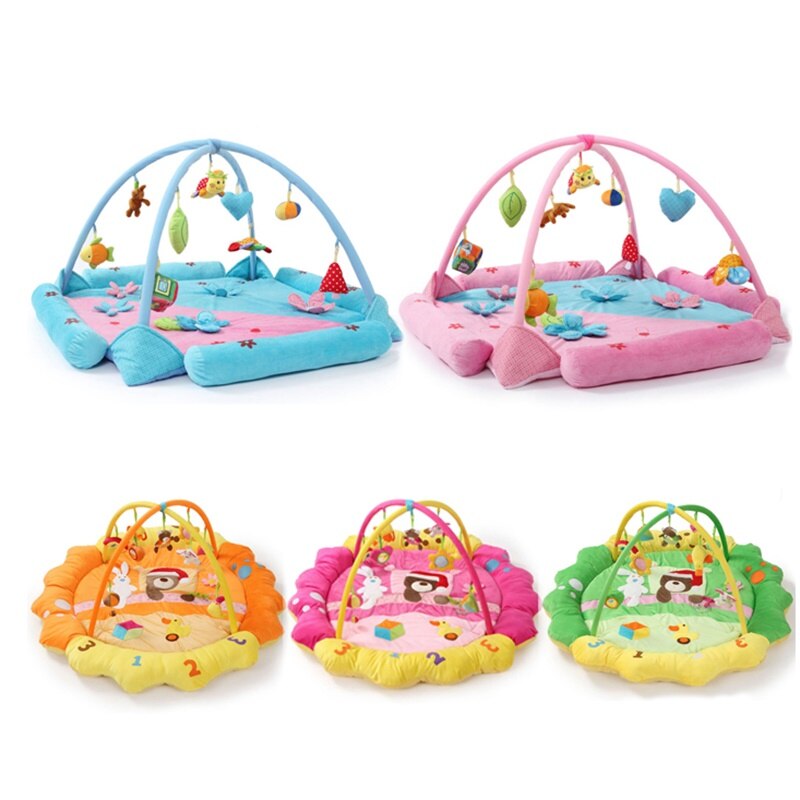 Kindergym frame activiteitenhek speelgoed baby rammelaar dikker baby speelmat activiteit kruip speelmat educatief kruipspel deken
