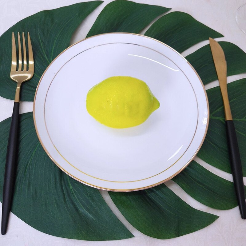 Beau-20 Pcs Kunstmatige Citroenen Nep Citroenen Faux Citroenen Vruchten In Geel 3 Inch Lang X 2 Inch Breed