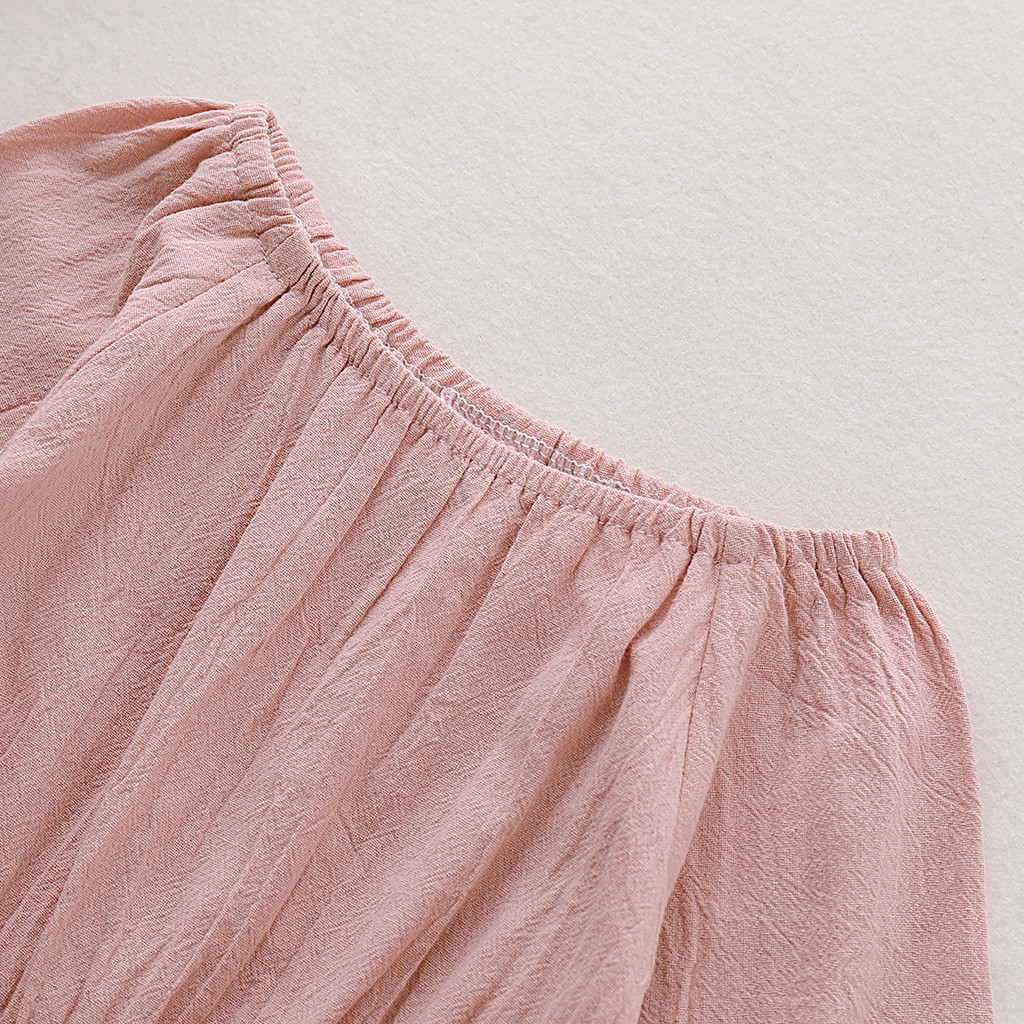 Sommerkleidung für babys, neugeborene, säuglinge, mädchen, bodys mit schleife, ausgestellte langarm-jumpsuits, Outfits mit schleife, spielanzüge.