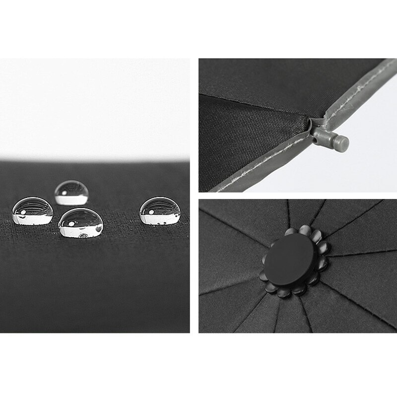 Automatic Umbrella With Light LED Windproof Umbrella Folding Umbrellas 12K Men Women UV Parasol