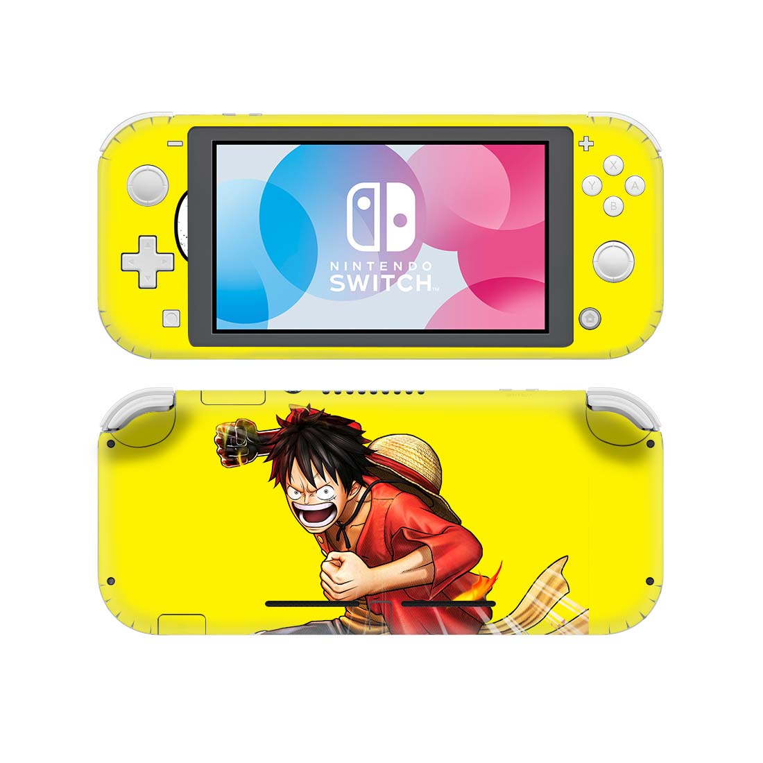 Adesivo Skin in vinile stile Luffy One Piece per Nintendo Switch Lite NSL pellicola protettiva Cover Skin 15 stili disponibili