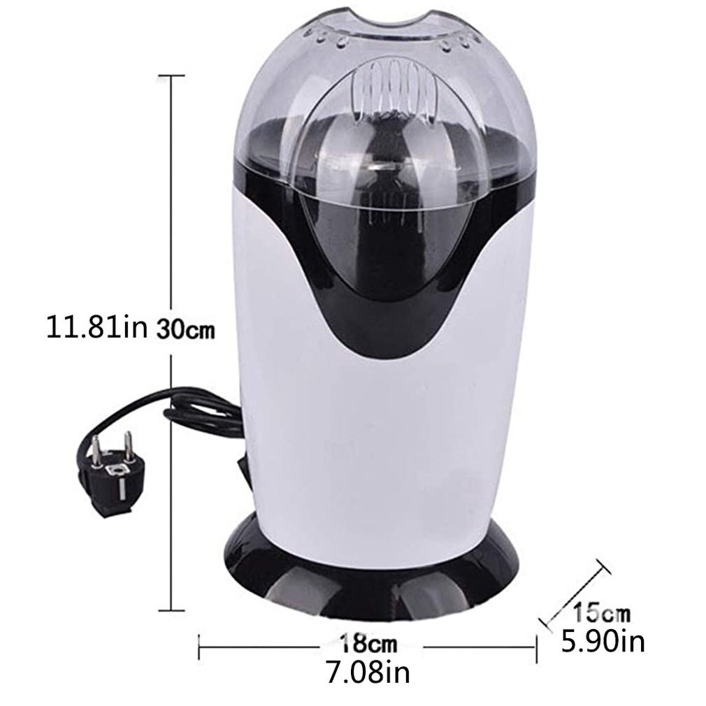 Mini Huishoudelijke Eletric Popcorn Maker Siliconen Popcorn Machine Hete Lucht Automatische Popper Snacks Voor Kids Kinderen