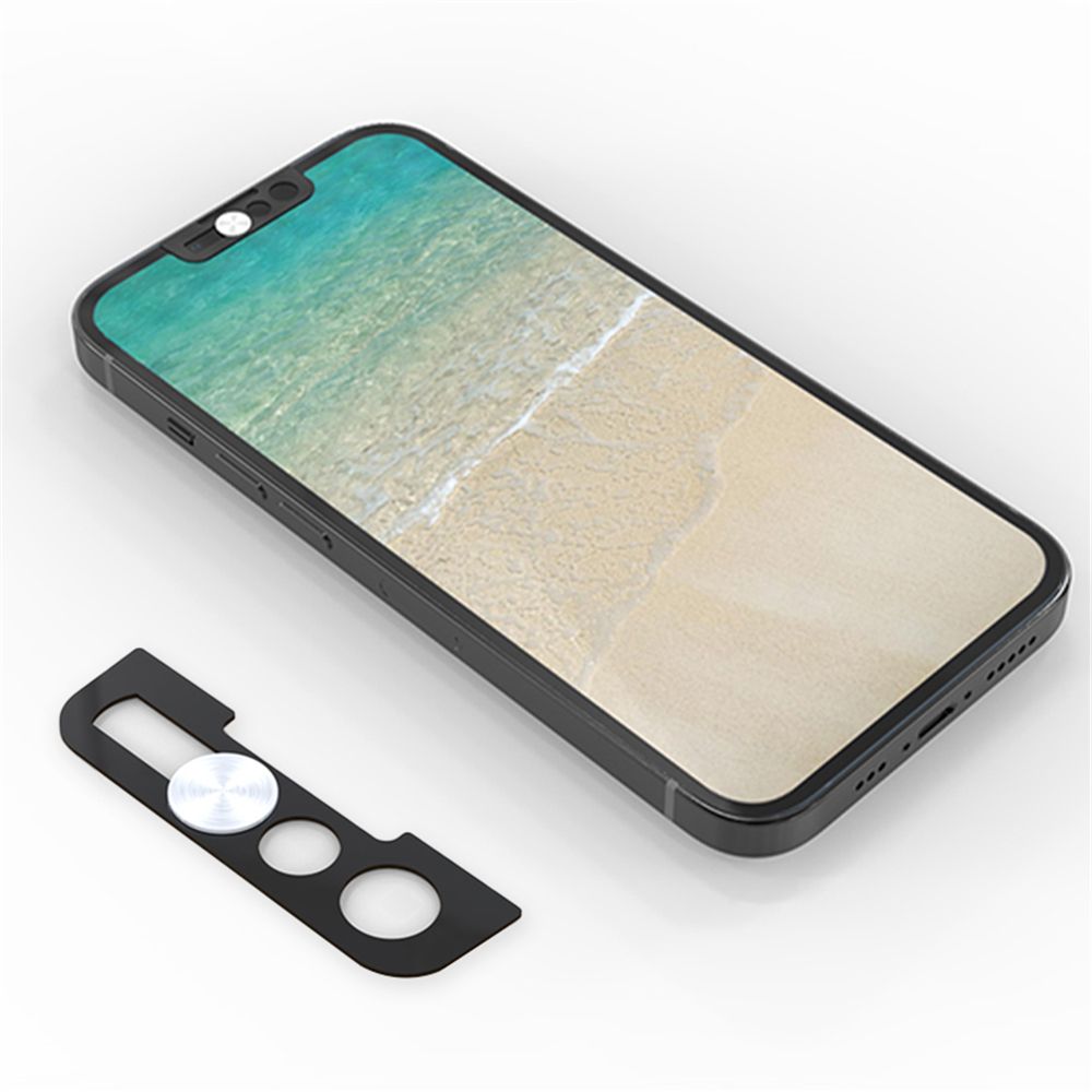 1/3Pcs Accessoires Antispy Metalen Webcam Cover Privacy Cap Front Camera Slider Lens Sticker Voor 13 Pro Max mini Privacy Slider