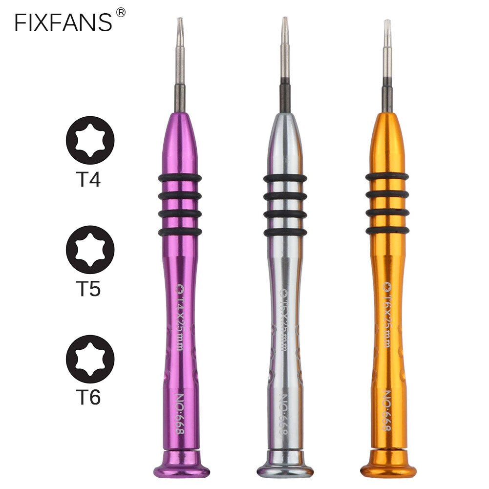 Tournevis Torx de précision T4 T5 T6 pour ordinateur portable, outil de réparation d&#39;ordinateur portable, tournevis magnétique Torx à 6 points pour petites vis
