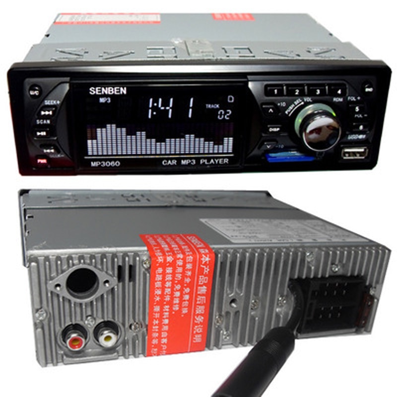 Bluetooth Autoradio Radio 12 V Bluetooth Car Stereo In-dash 1 Din FM Aux Ingang Ontvanger SD USB MP3 MMC WMA Autoradio speler