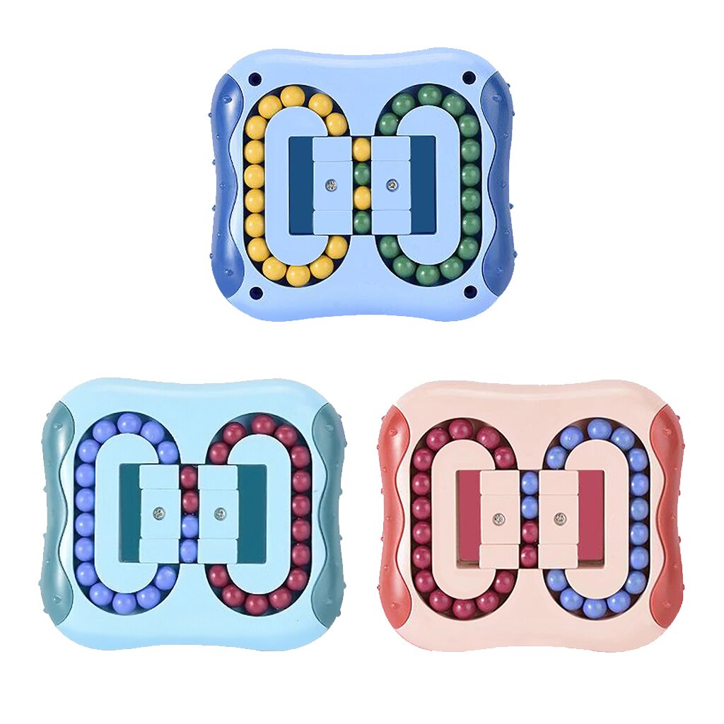 Bean Vingertop Cube Voor Volwassenen Kids Decompressie Educatief Speelgoed