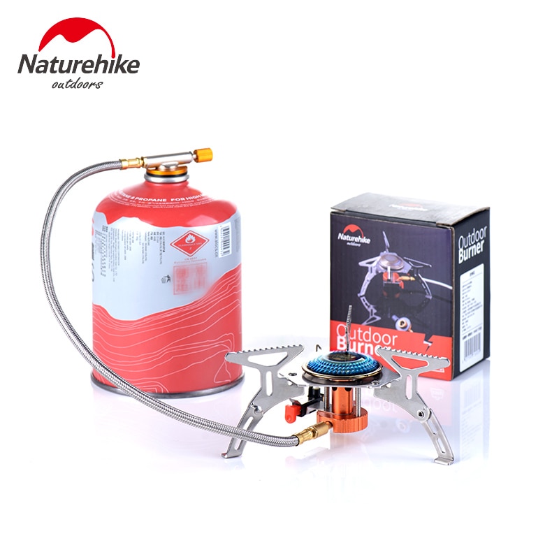 Naturehike Camping Stove Camping Gas Burner Gas Cooker Hiking Stoves Backpacking Stove Mini Portable Outdoor Camping Gas Stove