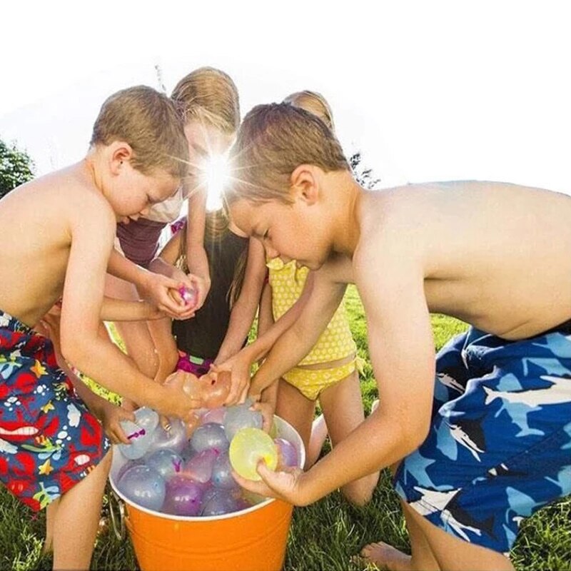 888Pcs Water Bommen Ballonnen Quick Fill Magic Ballon Outdoor Speelgoed Voor Kinderen Water Games Zomer Beach Ball Party Kinderen Speelgoed