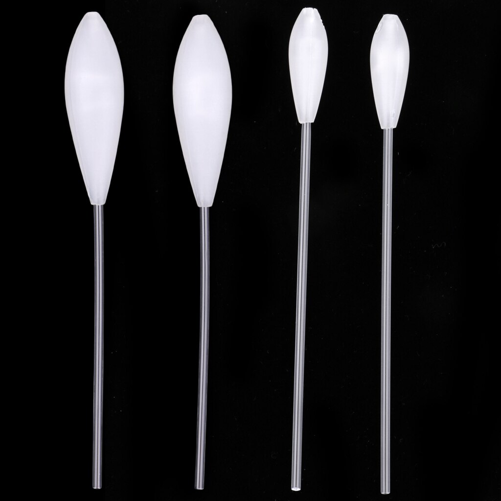 2 Pair Acrylic Floating Bombarda Fishing Floats 3g 4g Carp Coarse Trout Bass Sea Lure for Casting Small Flies Use a Spinning Rod