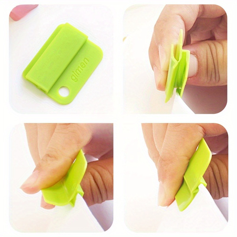 1 pakke med 6 stk. permer, assorterte farger, dokumentklips, kontorklips, til skolen, personlig dokumentorganisering og klassifisering