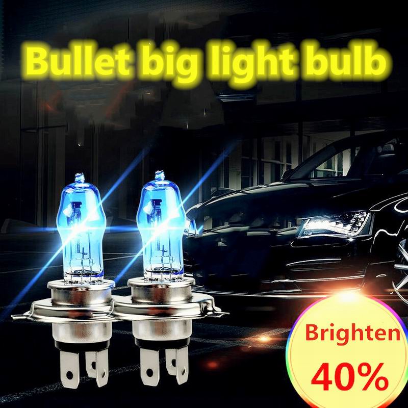 2 Stuks Auto Halogeen Lampen Duurzaam Eco-vriendelijke Veiligheid Auto H1 /H3/ H4/ H7 Wit Licht Xenon Licht mistlamp Voor Auto Accessoires