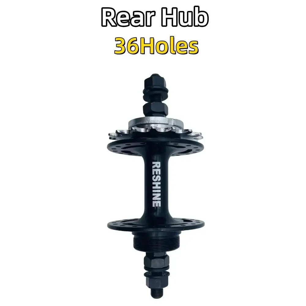 Mozzo bici a scatto fisso da 32/36 fori Mozzi bici da pista con cuscinetto asse da 3/8 "Mozzi bici da corsa a velocità singola 16/17/18t Ruota libera Fixie Parti di biciclette: esercito verde