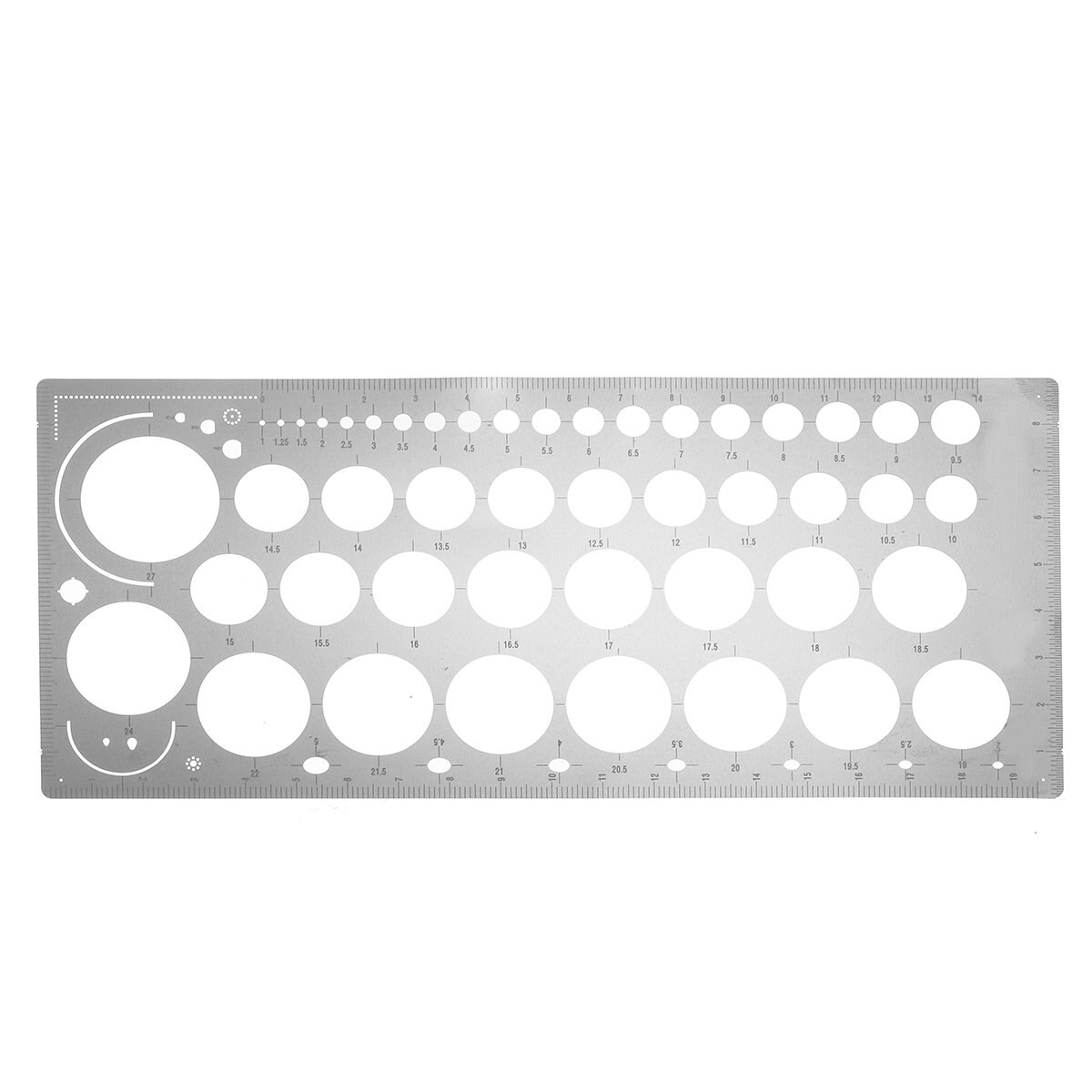 Photo Etching Tool Scribe Board Modeling Template Engraving Molding Line Board Metal Etching Template Model Craft Tool Supplies