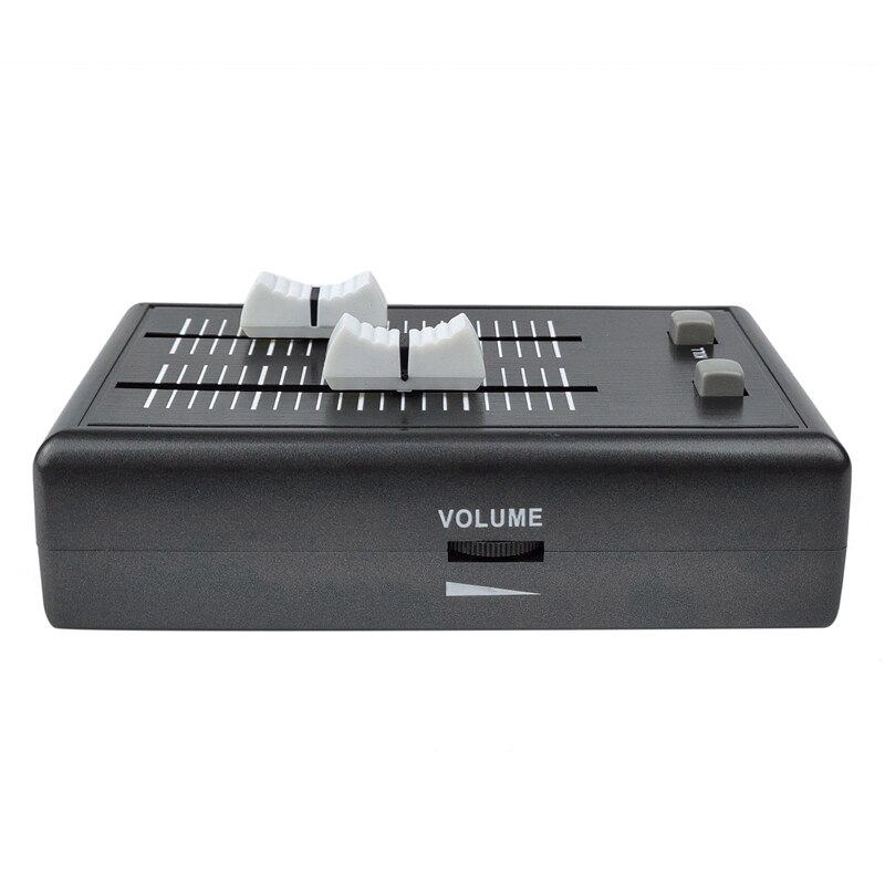 Mini Dj Mixer Console 2 Channel o Mixer Console for Phone/Computer/Laptop/Dvd