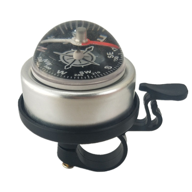 Fiets Bel Hoorn Mountainbike Stuur Kompas Bell Bike Cycling Sport Stuur Kompas Ring-Down Hoorn Fiets Accessoires: WHITE