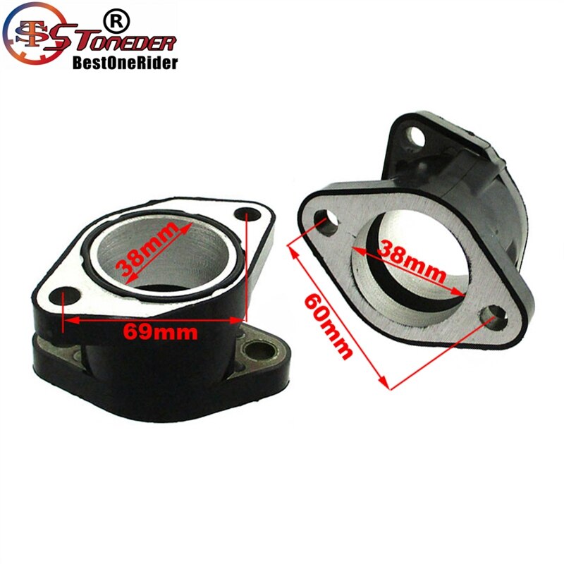 Stoneder Carburateur Inlaatspruitstuk Boot Voor Yamaha Warrior Yfm 350 YFM350X 1987 1988 1989 1990-2001 2002 2003 2004 atv Quad