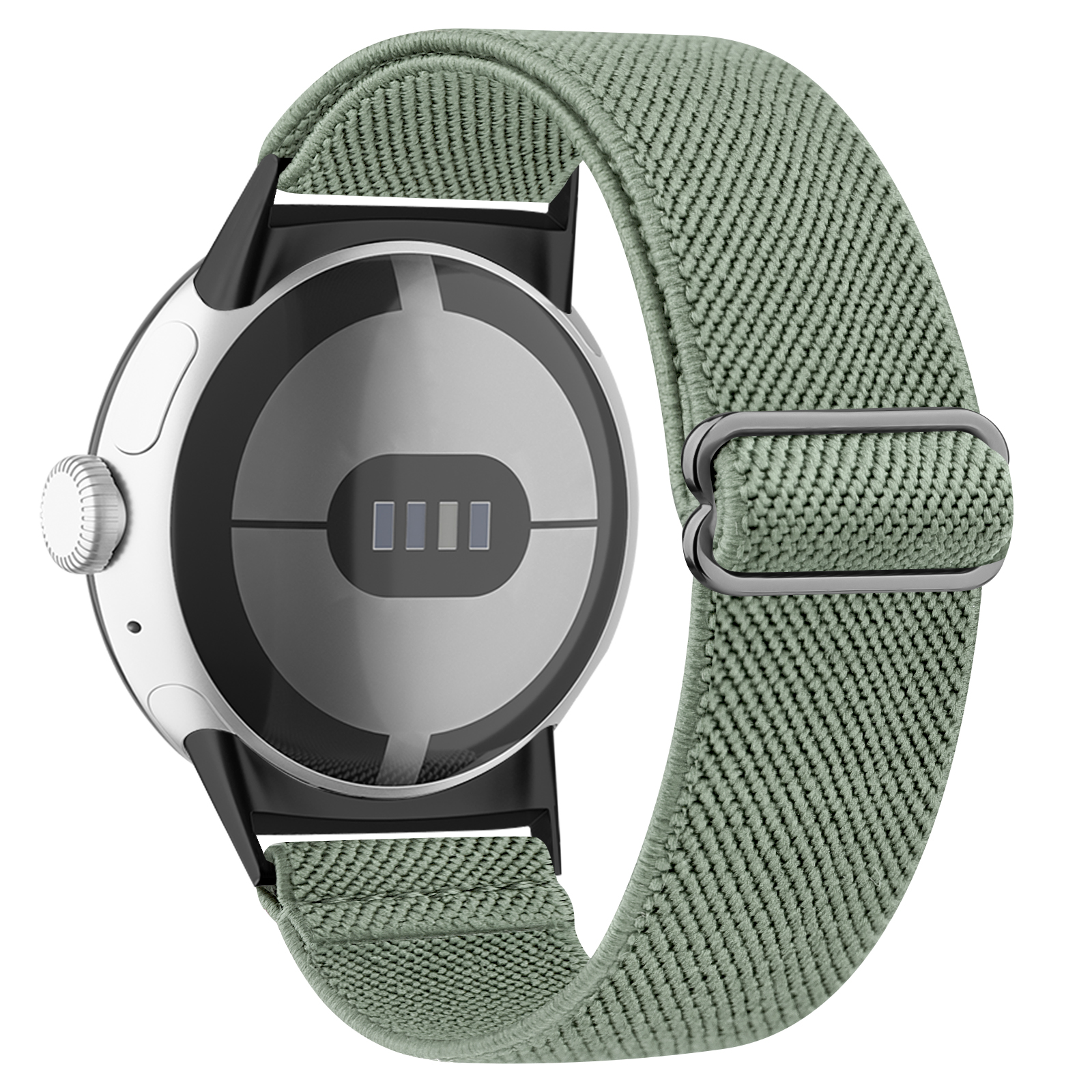 Elastic Nylon Strap For Google Pixel Watch Band Adjustable Watchband Wristband For Google Pixel Watch Strap Bracelet Correa: GREEN BLUE