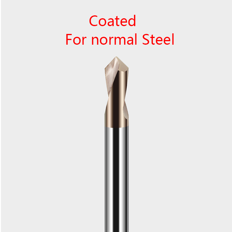 Tungsten Steel Carbide Stub Center Bit 90 Degree Fixed Point Drill Positioning Drill Tungsten Steel Location Prepare Point Drill: Silver / 160mm