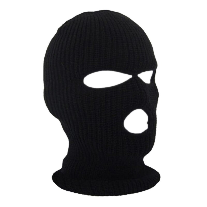Cagoule Bonnet Thermique Ski - Masque Couvre-visage, Tricoté, Unisexe, Multifonction