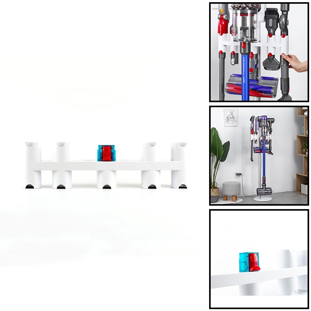 1x oppbevaringsbraketter rengjøringsbørster holder stativ erstatte for dyson  v11 v12 v15 dok  k9 oppbevaringsbrakett tilbehør støvsuger