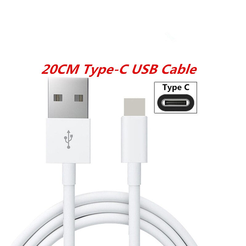 Spina di UE del Caricatore Cavo USB Per Xiaomi Mi 8 A2 Lite A1 9 Pocophone F1 Caricatore della parete Adpater Redmi 5 più di 6 Pro 6A 7 Note 5 6 7 Pro: 0.2M Type C Cable