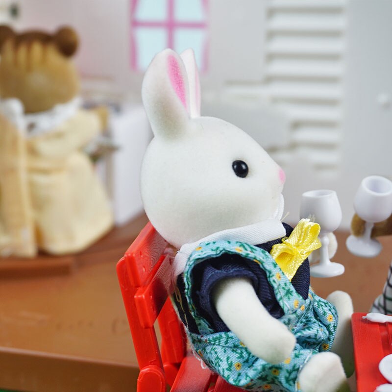 Bos Familie Serie Speelgoed Tree House Villa Speelhuis Simulatie Keuken Speelgoed Meisje Puzzel Kinderen Verjaardag Speelgoed