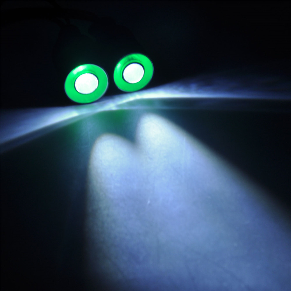 AXSPEED RC coche luz LED Ojos de Ángel y demonio faro 4,2 v-6v 10mm/13mm/17mm/22mm para 1:10 RC Rock Crawler Axial SCX10: Chocolate