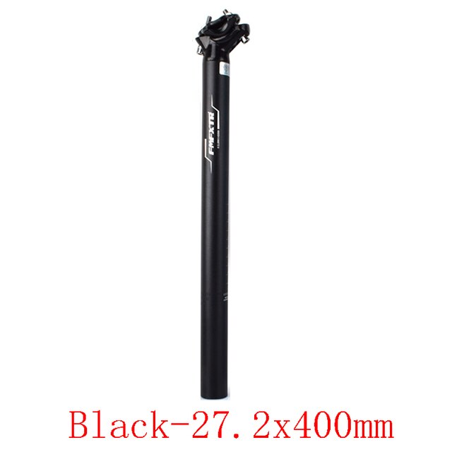 Tubo sella per Mountain Bike 31.6/30.9/27.2mm tubo sella sella tubo sella bicicletta pieghevole posteriore tubo sella galleggiante 27.2 reggisella: Black-27.2